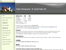 Tablet Screenshot of drscottfuller.com